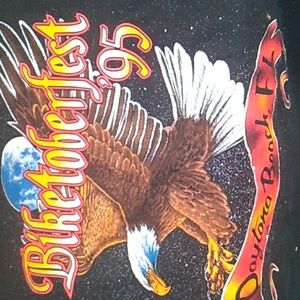 🚲 VTG Biketoberfest Daytona Beach 1995 T-Shirt  Sz M